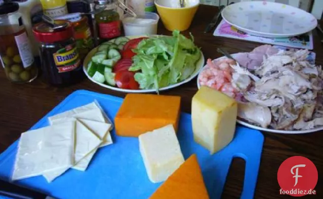 Aufschnitt Salat