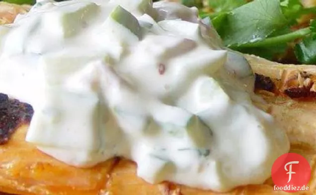 Gebratene Lachsfilets Mit einer Würzigen Sauce