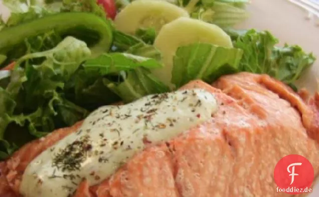 Lachs (Mikrowelle-gekocht)