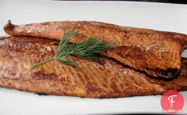 Chili Gebratener Lachs