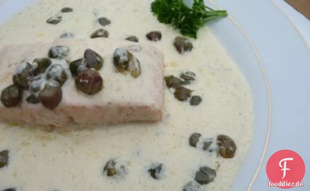 South Beach Lachs mit cremiger Zitronensauce Low Carb