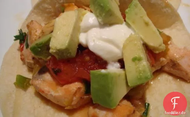 Erstaunliche Lachs-Tacos