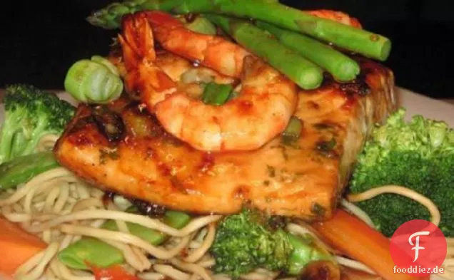 Honig Hoisin-BBQ-Lachs