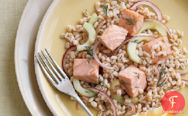 Lachs-Gersten-Salat