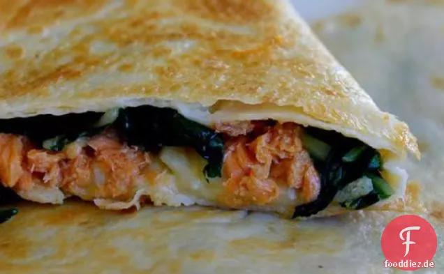 Herzgesunde Lachs-Quesadillas