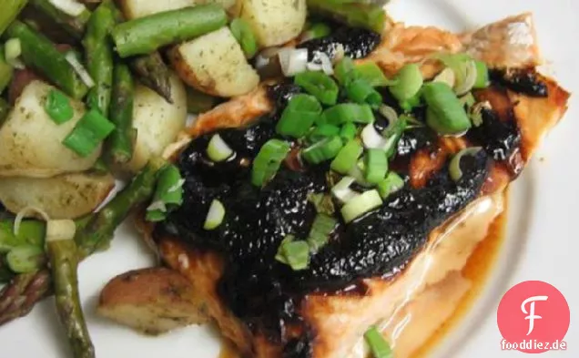 Miso - Glasierter Lachs