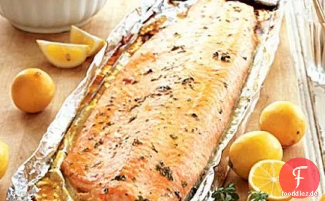 Gegrillter Lachs