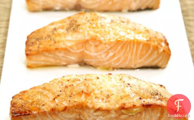 Ingwer gebratener Lachs