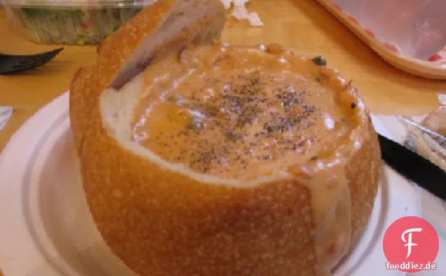 Rauchige Tomaten-Lachs-Chowder
