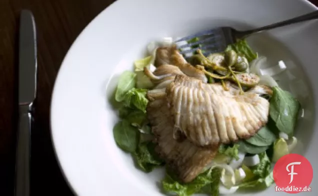Warme Skate-Salat