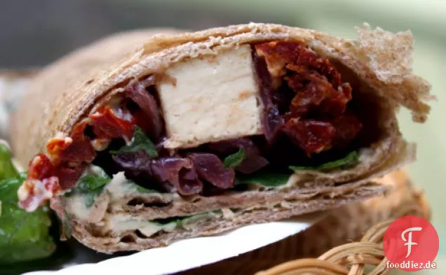 Pikante Tofu-Wraps