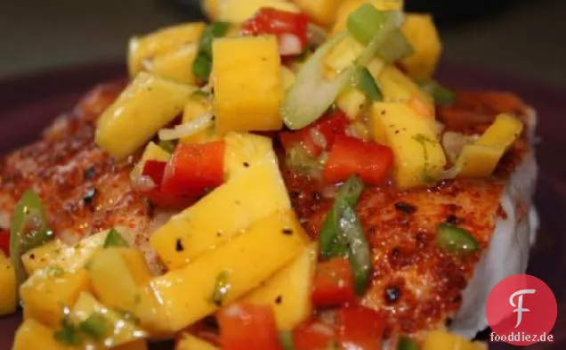 Red Snapper Mit Mango-Salsa