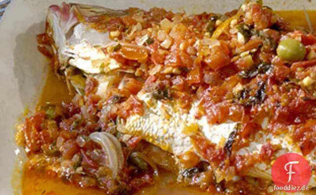 Red Snapper Veracruz Stil
