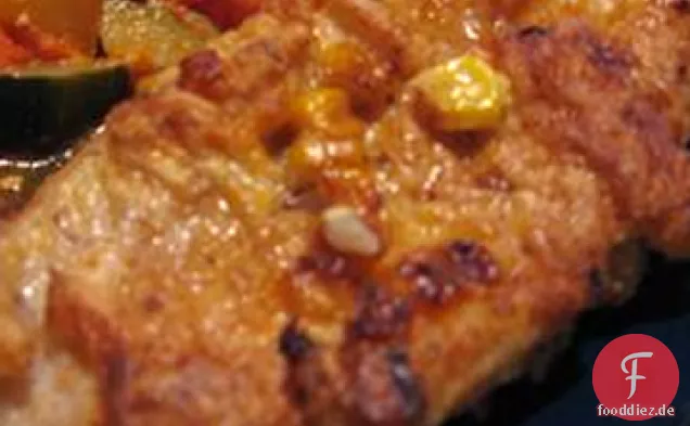Mais verkrustete rote Fische