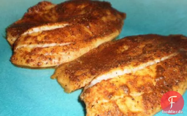 Würziger westindischer Fisch