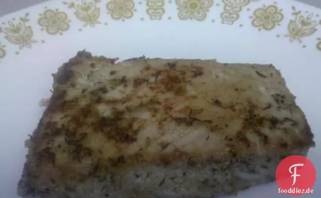 Süßes Gewürz-geriebener Schwertfisch