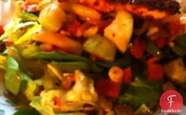 Tilapia-Salat