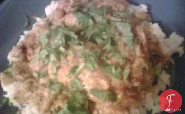 Kokos-Curry Tilapia