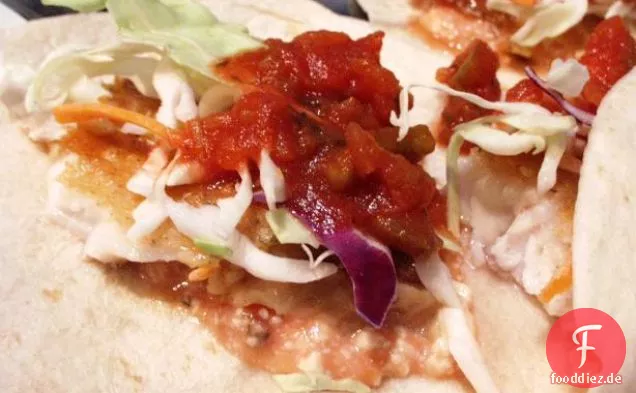Baja Bier-zerschlagene Tilapia (Ideal für Fisch-Tacos)