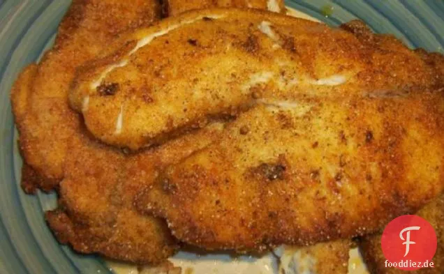 Pfanne gebraten Tilapia