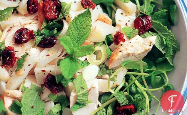 Hähnchenbrust, Manchego-Käse Und Minze