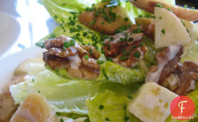 Zitronen- und geräucherte Forellen-Linguine-Salat