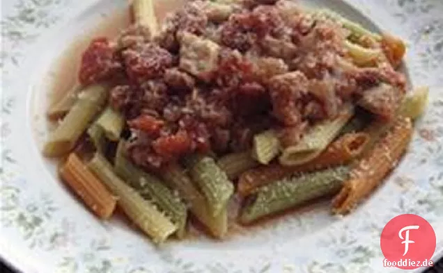 Zing-a-Ding-Ding-Spaghetti mit Weißer Thunfisch