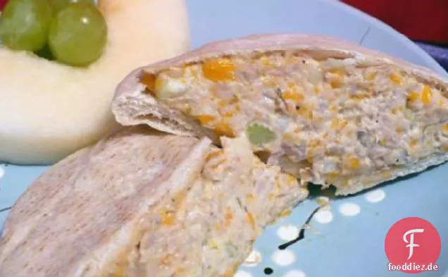 Hot Thunfisch und Cheddar Sammies/Sandwiches