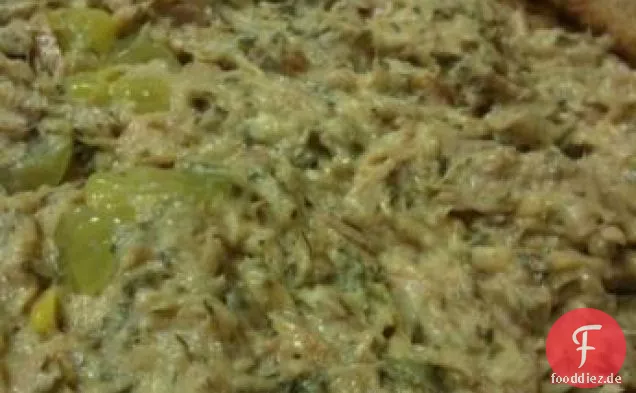 Thunfischsalat gefüllte Tomaten