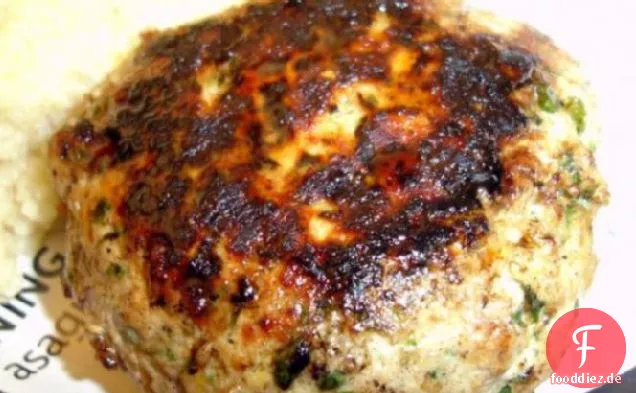 Würzig Thunfisch-Burger Mit Wasabi (fettarm und Gesund)