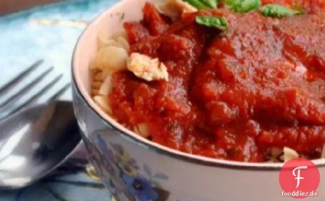 Thunfisch-Tomaten-Pasta-Sauce