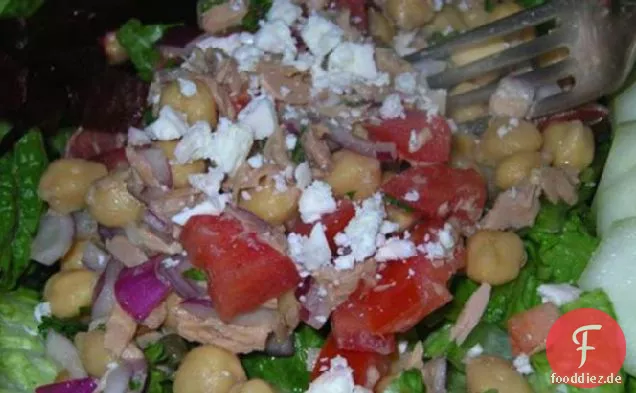 Thunfisch Garbanzo Bohnensalat