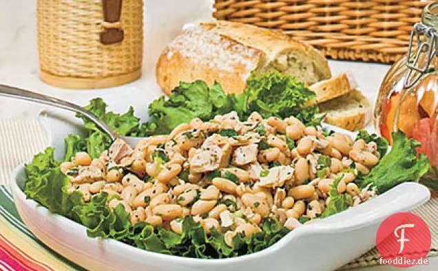 Weißer Bohnen-Thunfisch-Salat