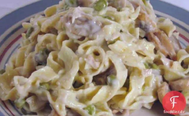 Thunfisch und Nudeln
