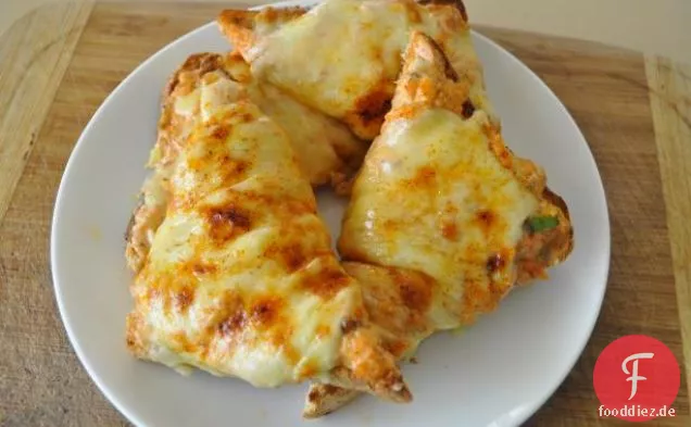 Thunfisch und Cheddar Toast