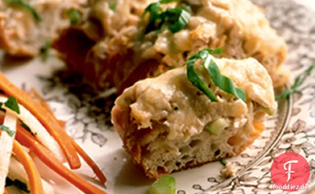 Zwei Biss Thunfisch Schmelzen