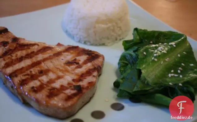 Honig-Limetten-Thunfisch-Steaks