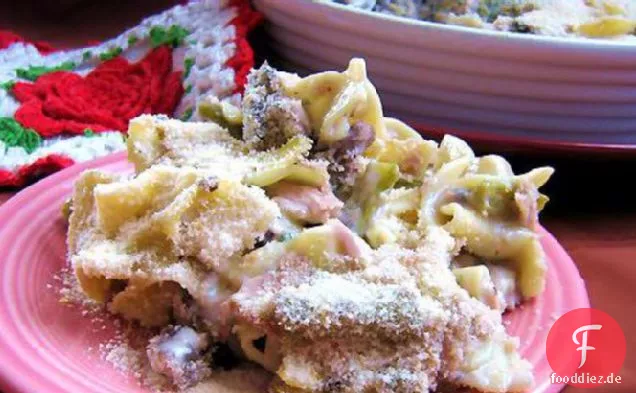 Einfacher Thunfisch-Nudel-Auflauf