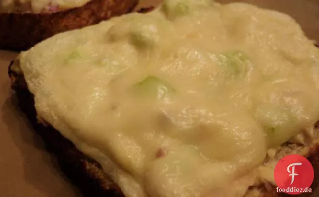 Thunfischkäse schmilzt
