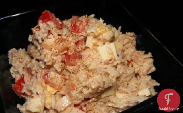 Reissalat fit für einen Vater