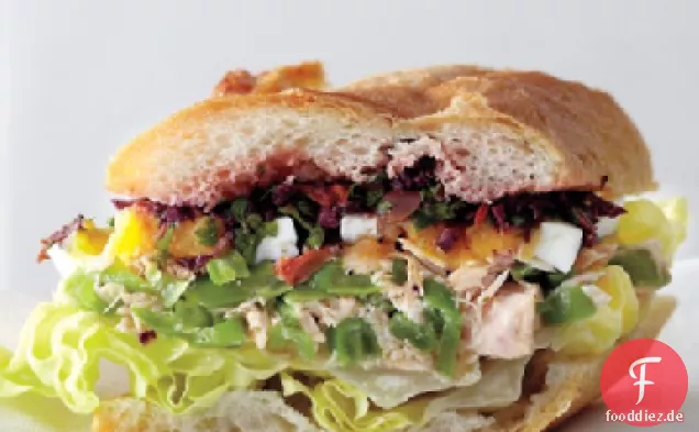 Nicoise Salat-Sandwich