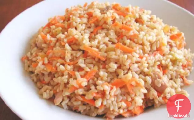 Thunfisch & brauner Reissalat