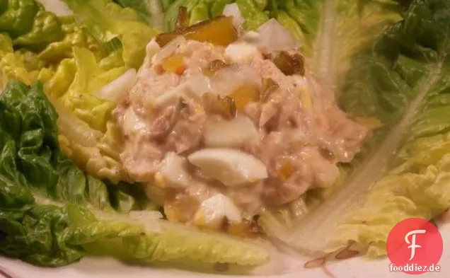 Gerste-Thunfisch-Salat mit Zitrone und Dill