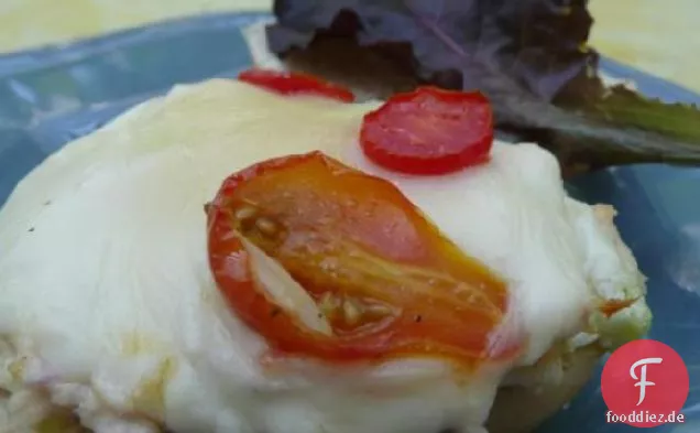 Mozzarella-Thunfisch Schmilzt