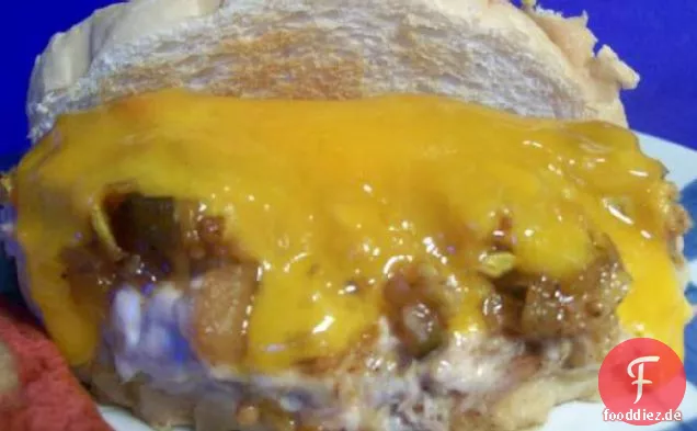 Thunfisch und Branston Gurke schmelzen