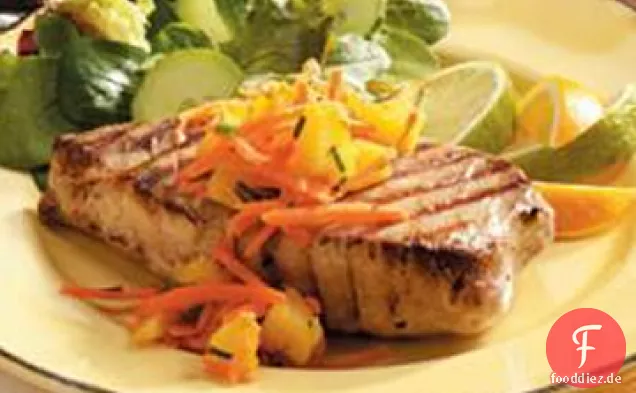 Thunfischsteaks mit Salsa