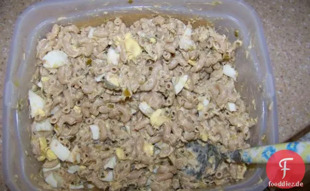 Der Thunfisch-Nudelsalat meiner Familie