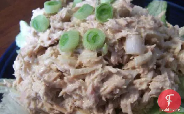 Curry Thunfischsalat mit Wasserkastanien