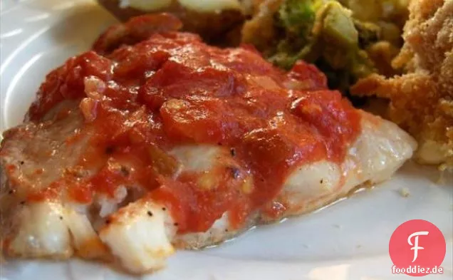 Einfach gebackener Weißfisch Ole'