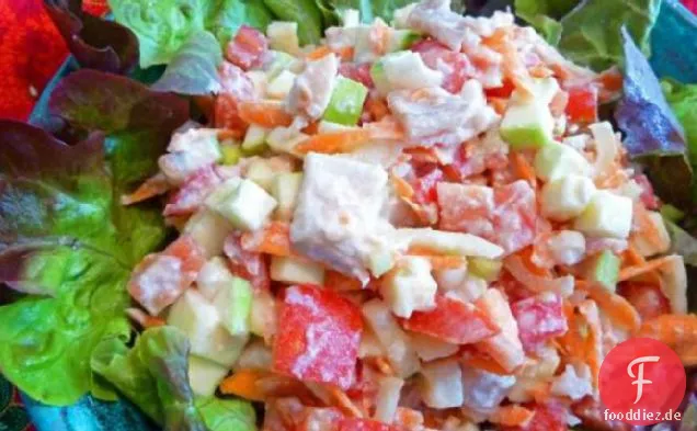 Pazifische Insel Fischsalat